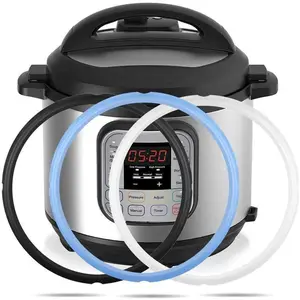 3 count  Sealing Ring for  6 Quart, Insta Pot Seals Replacement Gasket 6 Qt Instapot Sealing Ring for 6/5Qt, -Grade  for IP-DUO60, IP-LUX60, IP-DUO50, -60, IP-CSG60