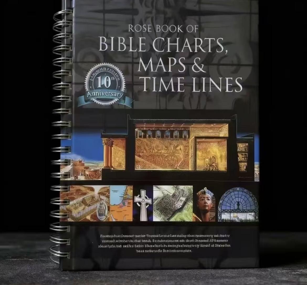 Biblical Timeline Made Easy: Rose Bible 10th Anniversary Commemorative Edition (6th Gen Upgrade | Must-Have for Bible Study)