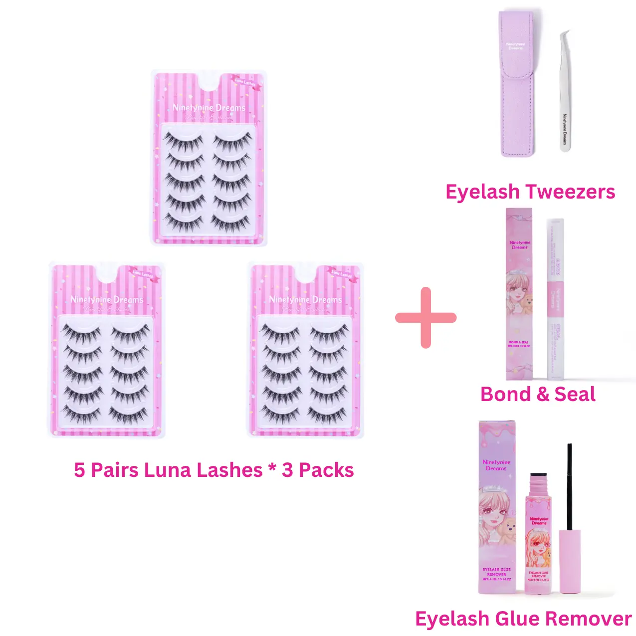 3 Packs + Accessories (Bond & Seal)