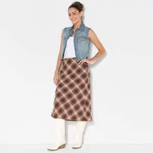 Women's Midi Printed A-Line Skirt - Wild Fable Women's Midi Printed A-Line Skirt - Wild Fable
