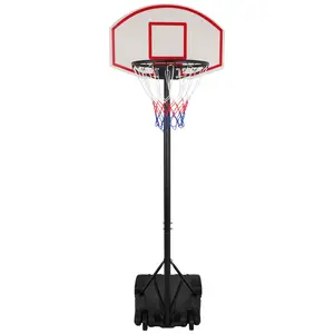 ZENY 70" - 82" Height Adjustable Portable Basketball Hoop Stand System for Kids