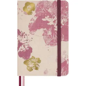 Moleskine Limited Edition Sakura 2026 Cherry Blossom Notebook, Hard Cover, Pocket (3.5" x 5.5") Ruled/Lined, 160 pages