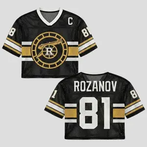 Hollander Rozanov Mesh Crop Top Football Jersey