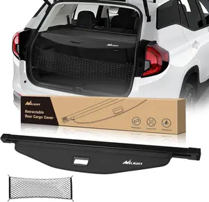 Nilight Snap-In Retractable Trunk Cargo Cover - Clean Look, Trunk Storage Net, Security Shade for Chevy Equinox & GMC Terrain 2018-2024, Car Accessories, Auto Exterior Parts