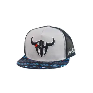 Rough Hand Hat Unisex Toro Azteca Mesh Back Snapback Patch Cap - RH-83