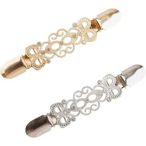 Dress Clips Back Cinch, Sweater Clips to Hold Sweater Together, Shawl Clips,Cloak Clasp,Cardigan Clip,Scarf Clip,Waist Cincher Clip,Shirt Brooch Clip for Girl Women Vintage Design