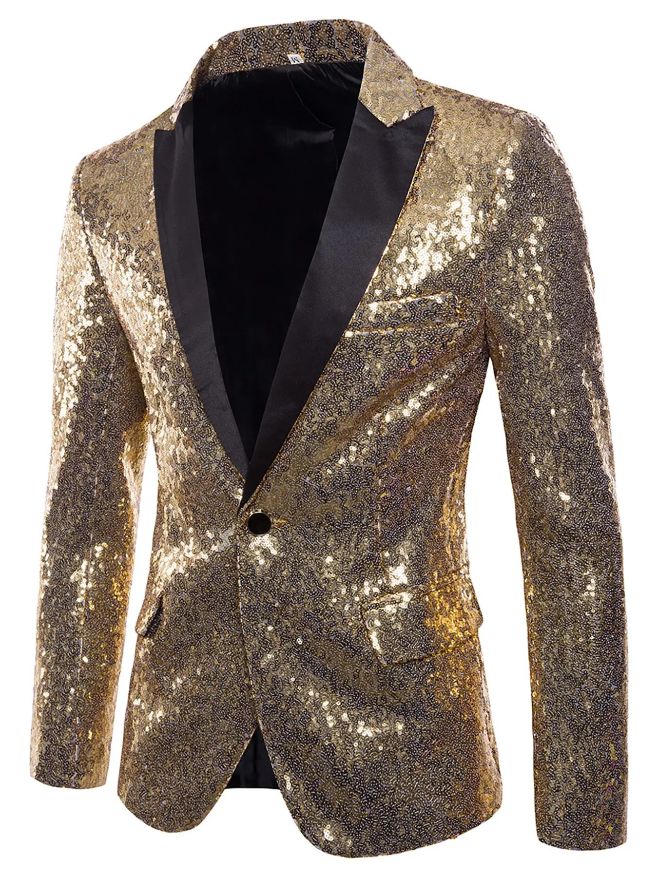 Men's Glitter Sequins Jacket, Formal Clubbing Party Blazer Coats Formal Attire for Wedding Party, Fashion Men's Clothing Menswear for All Seasons