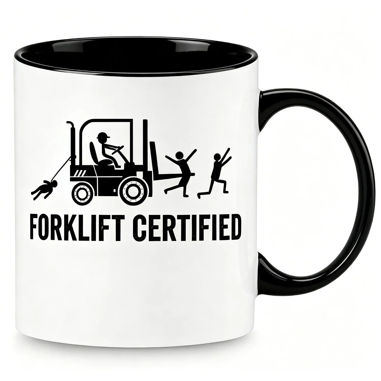 Funny Forklift Certified Mug Warehouse Life Coffee Cup Warehouse Life Mug Forklift Certified Themed Cup