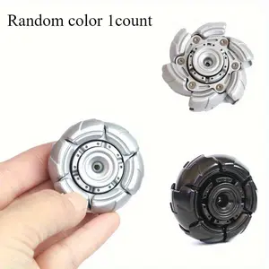 Magnetic EDC Fidget Spinner for Adults - Magnetic Metal Fidget Toy with Colorful Axle, Smooth Spinning Top for Relax & Focus, Durable Metal Construction, Stress Relief Fidgeting,Cool Gadgets