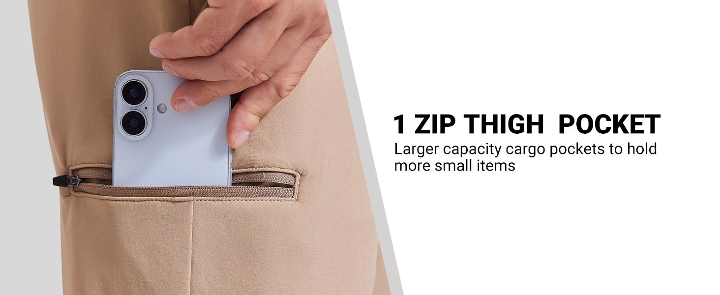 COOFANDY Men's Casual Golf Shorts 9" Lightweight Stretch Quick-Dry Shorts for Hiking Work with 4 Pockets COOFANDY Men's Casual Golf Shorts 9" Lightweight Stretch Quick-Dry Shorts for Hiking Work with 4 Pockets