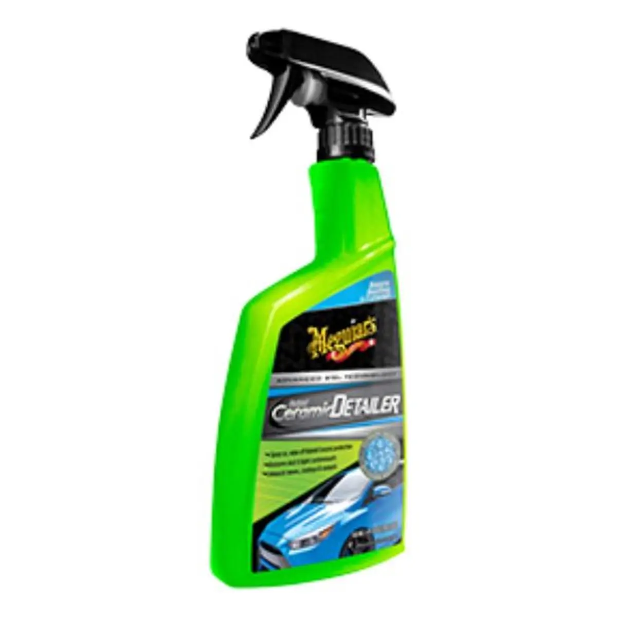 Meguiars Hybrid SiO2 Ceramic Detailer Spray Bottle - Automotive Surface Cleaner for Cars, SiO2 Ceramic Coat Enhancer, Quick Contaminant & Dust Remover, Fingerprint Eliminator, Water Bead Protector, Wipe-Off DIY Paintwork Maintainer Between Washes