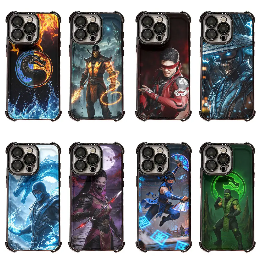 Mortal Kombat Eco-Friendly Phone Case - Anti-Drop, Shockproof, Scratch-Guard Cover for iPhone 17, iPhone 17 Pro Max, Samsung Galaxy S26 Ultra Mobile Electronic Accessories, Smartphone, Handheld