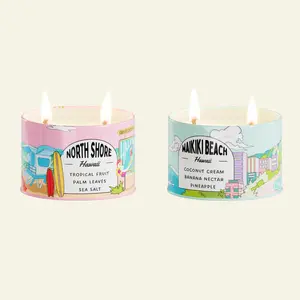 Oahu Pack Hawaii Scented Candle (2-pack)
