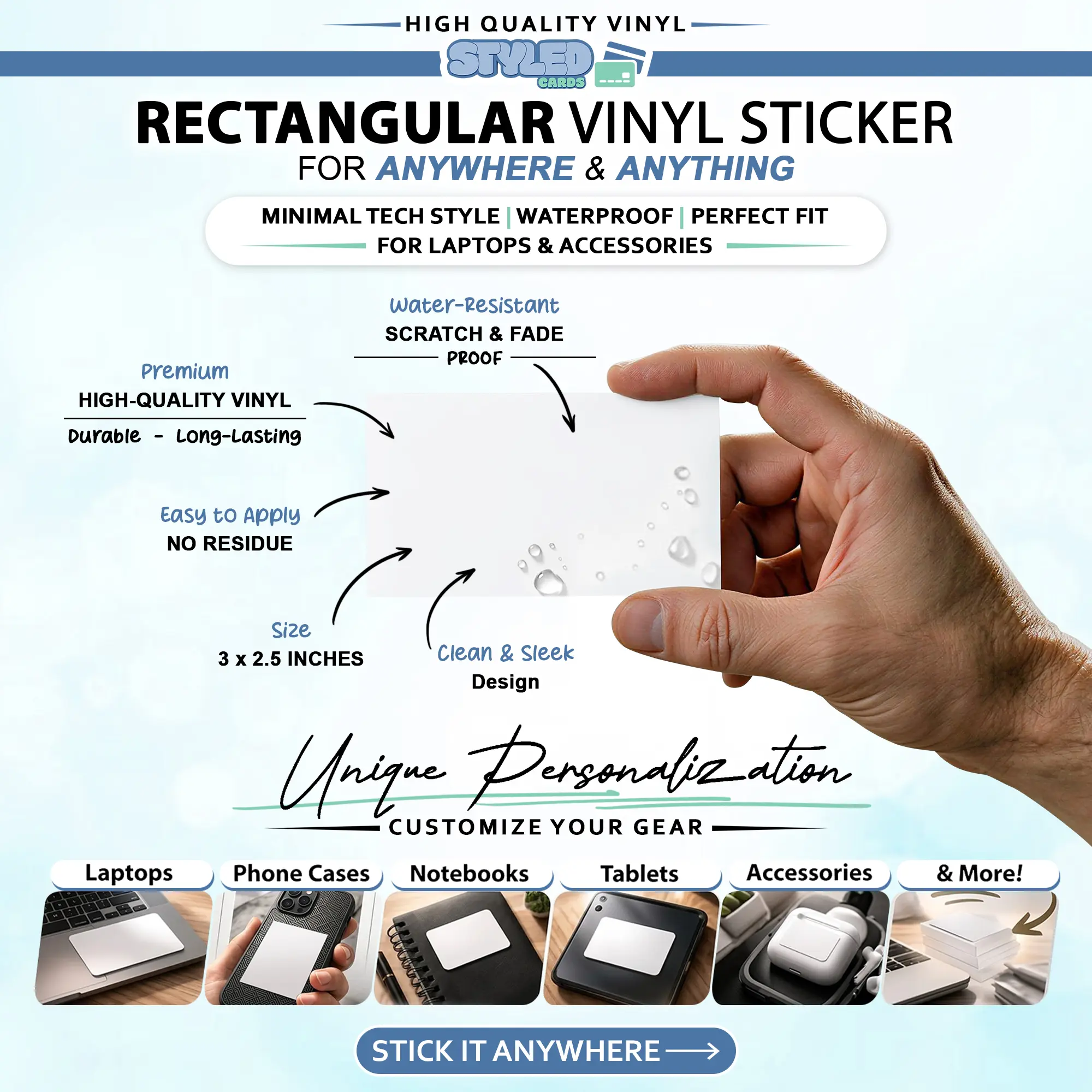 all pesos of amlo rectangle vinyl sticker