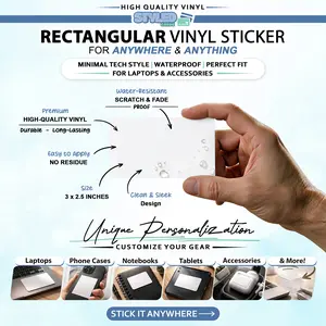 all pesos of amlo rectangle vinyl sticker