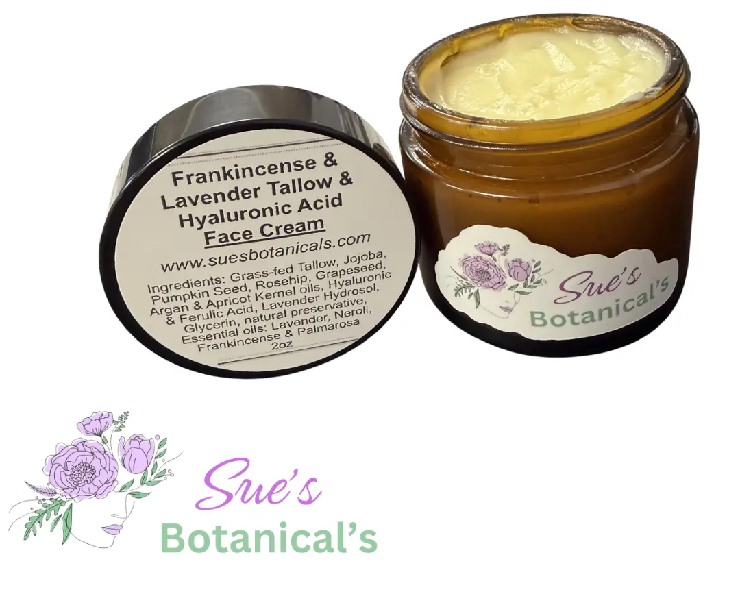 Frankincense & Lavender Tallow Hyaluronic Acid Face Cream