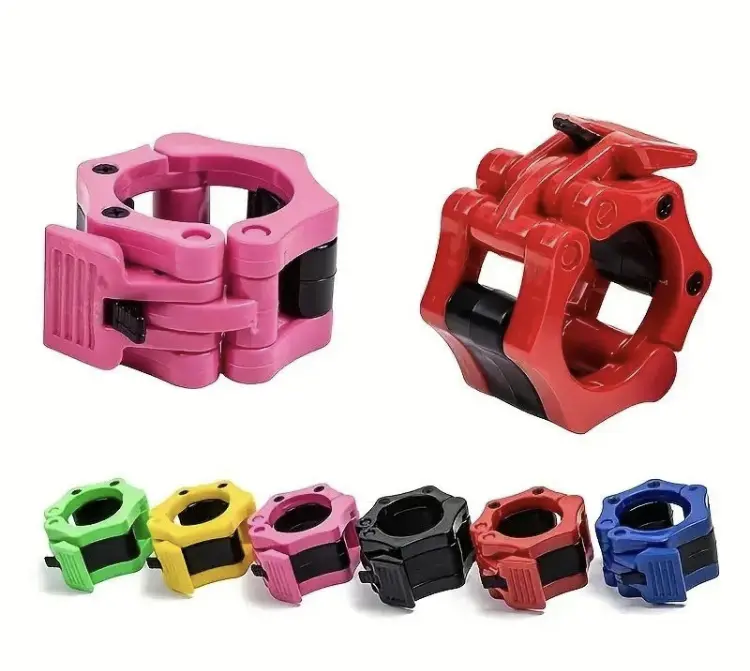 Barbell Clamps Collar （1Pair）, ExerciseCollar, Dumbbell Lock Cips tor Gym,  Fitness Equipment Accessories
