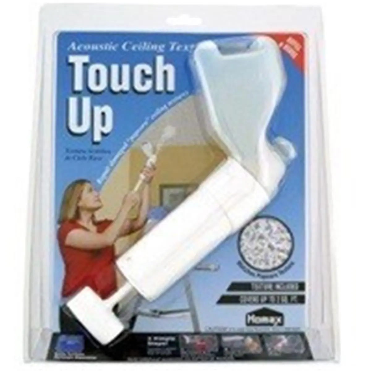 212 MAIN 4121 Acoustic Ceiling Spray Texture Touchup Kit - Hand Sprayer Texture Kits for Interior Wall Popcorn Repair, 1.23 lbs, 16.6x9.71x9.24 in, Covers Up to 2 sq ft Ceilings