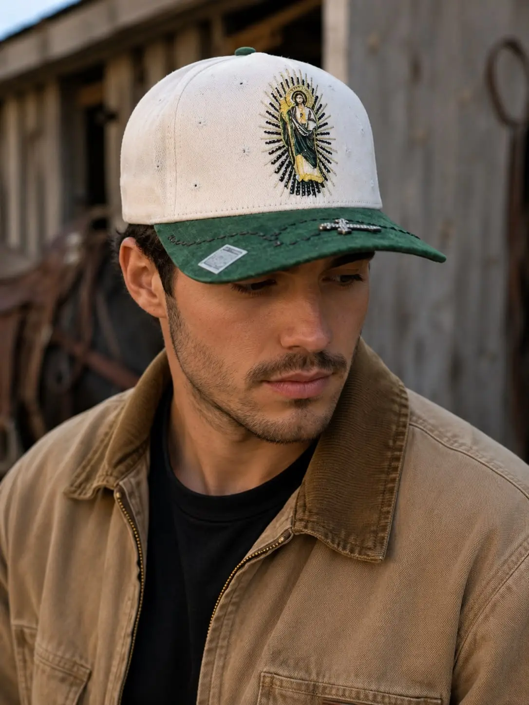 San Judas Adjustable Durable Baseball Cap, Bigg Boss Themed Everyday Fashion Accessory