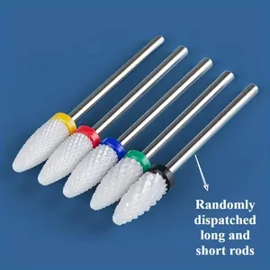 Nail polishing head, milling cutter head, nail drill bit for removing nail polish, suitable for nail art machines, nail art tools, accessories and nail files.