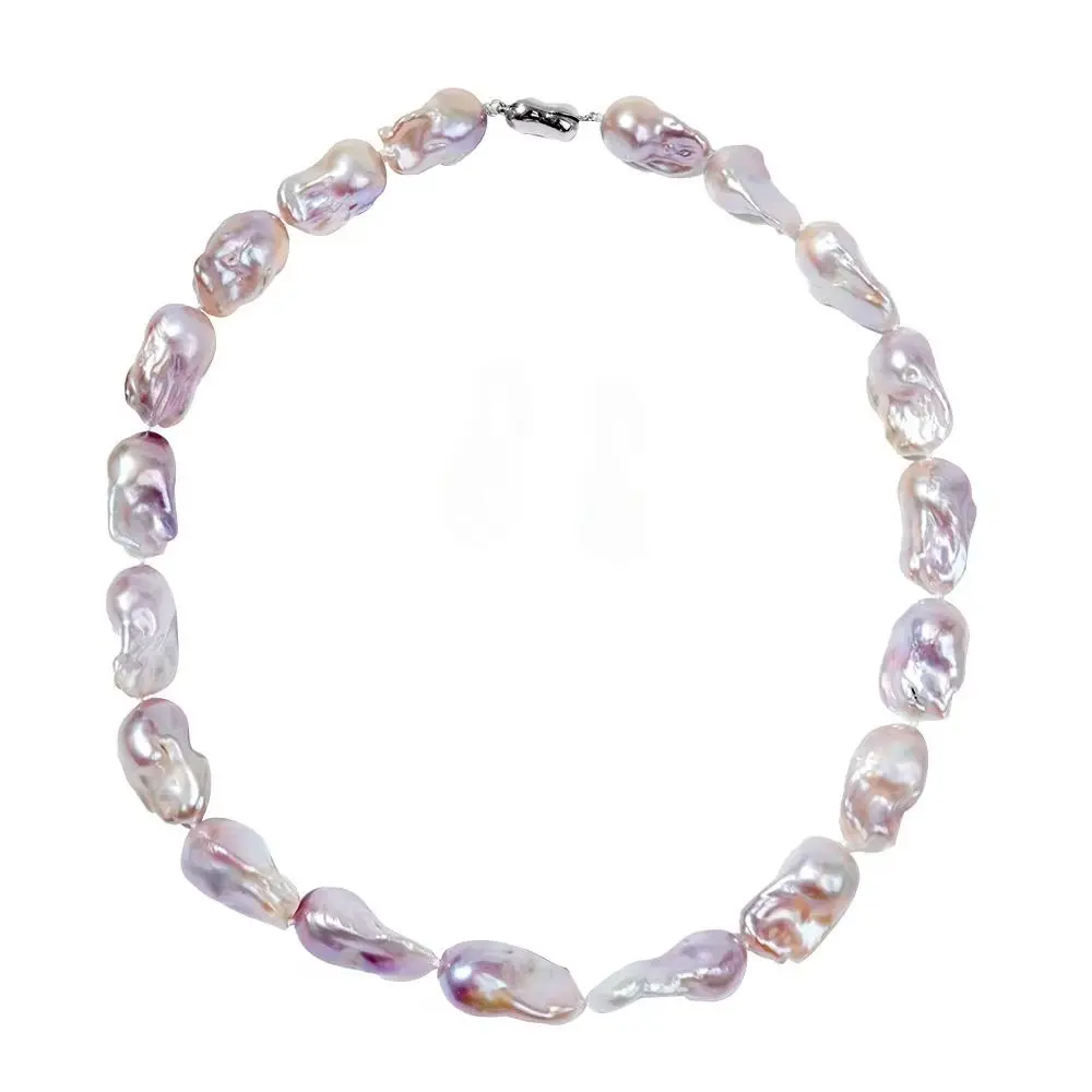【Mike】TK024 11-14mm 50cm Baroque Pearl Necklace TK024 Fresh Water Pearls from China Elegant and Stylish Jewelry for birthday/anniversary/holiday /retirement/ graduation presents