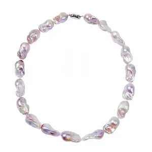 Jake TK024 11-14mm 50cm Baroque Pearl Necklace TK024 Fresh Water Pearls from China Elegant and Stylish Jewelry for birthday/anniversary/holiday /retirement/ graduation presents