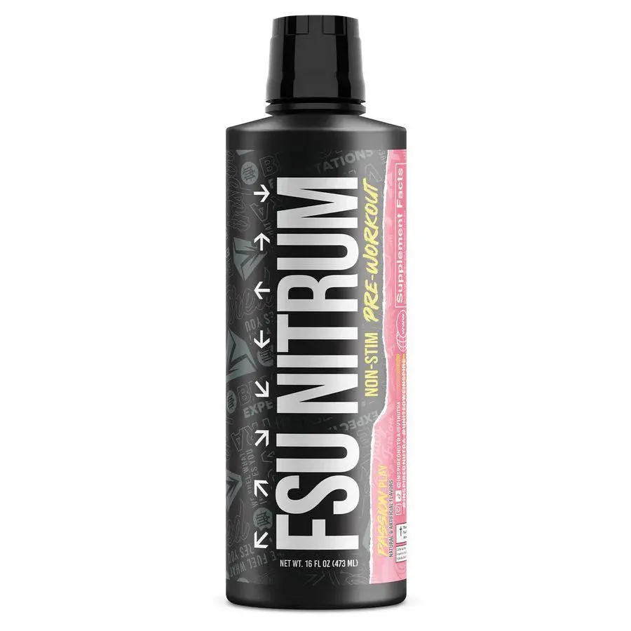 FSU Inspired Nitrum Advanced Pump Pre-Workout Supplement - Enhances Muscle Pumps, Dietary Edible, Healthcare