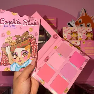 MetamorphosisBF Corp Conchita Blush Palette Matte Blush Powder - Six Pan Pink Shades for Natural Look - Soft Wash & Custom Shades - Beautycosmetics Makeup Cosmetics Products