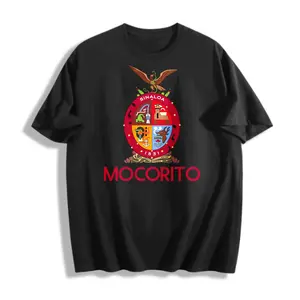 100% Cotton Men’s T-Shirt Graphic Tee Plus Size S-5XL Sinaloa Coat Of Arms And Mocorito Text Design Casual Style Everyday Wear Cultural Pride Gift For Friends Family