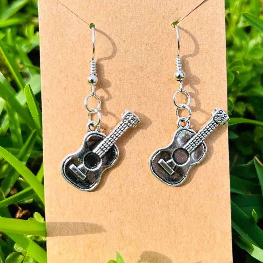 Acoustic Guitar Earrings