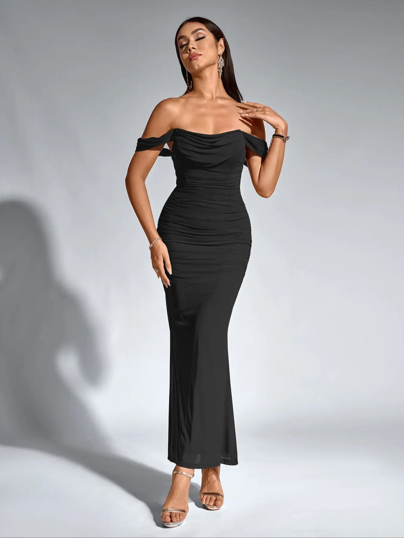 Parthea One-Shoulder Ruched Slim Fit Backless Boning Corset Mesh Dress,  Drapey One Shoulder Dress, Backless Dress for Women, Parties, Gatherings,  Dates, Formal Wear - TikTok Shop