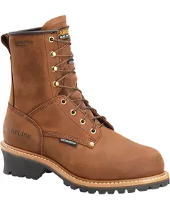 Carolina Men's Waterproof Insulated Logger Boot Steel Toe - Ca5821