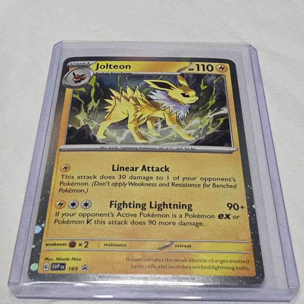 Jolteon SVP 169 Promo Holofoil Raw Card