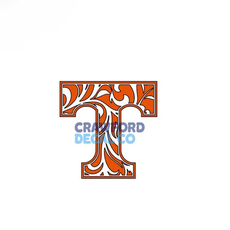Tennessee Power T Decal for Trucks Cars and More Multiple Colors Available Easy to Apply