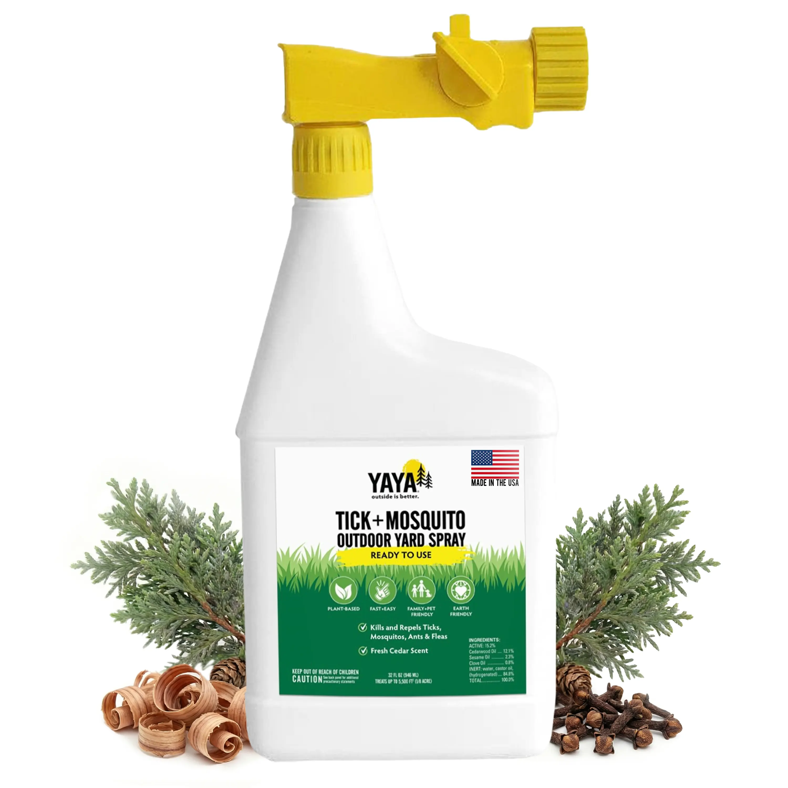 Tick + Mosquito Outdoor Yard Spray