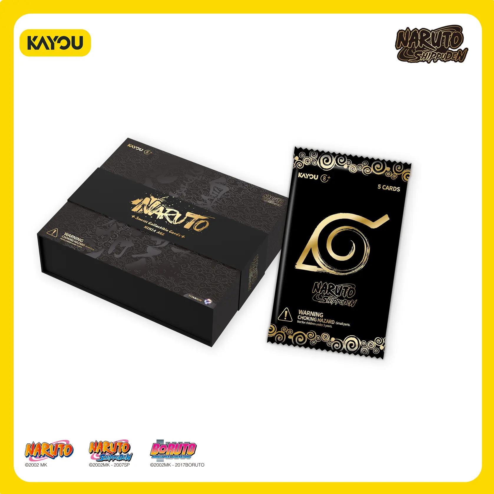 Pre order-NARUTO-Smriti Collectible Cards-NINJA AGE-Premium Collector Box
