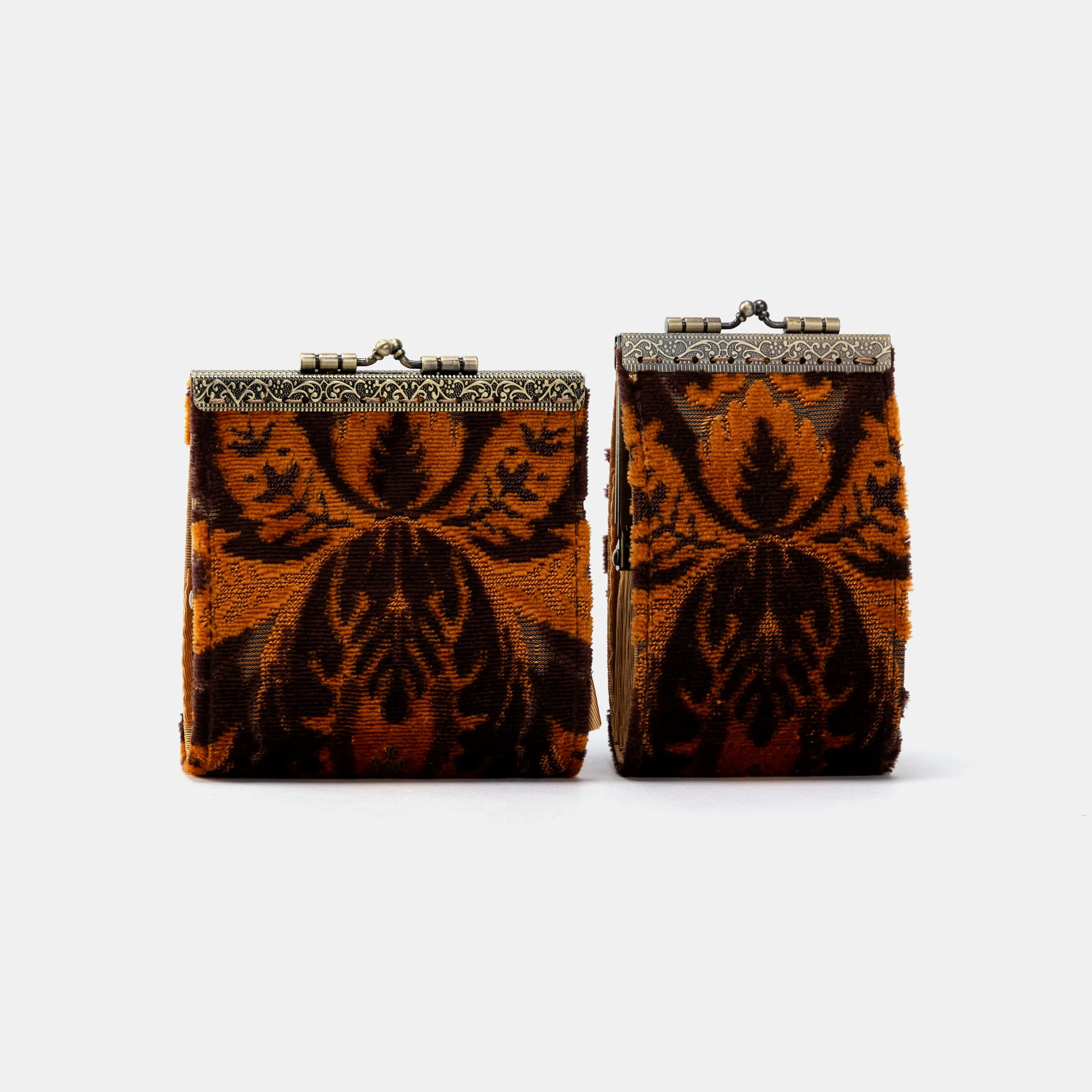Burnout Velvet Revival Sienna Card Wallet Burnout Velvet Revival Sienna Card Wallet