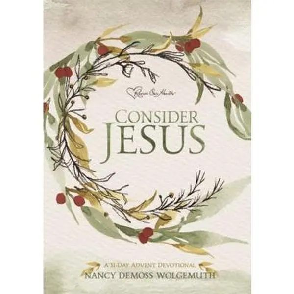 USED Book - Consider Jesus: A 31 Day Advent Devotional by Nancy DeMoss Wolgemuth (Paperback) - english