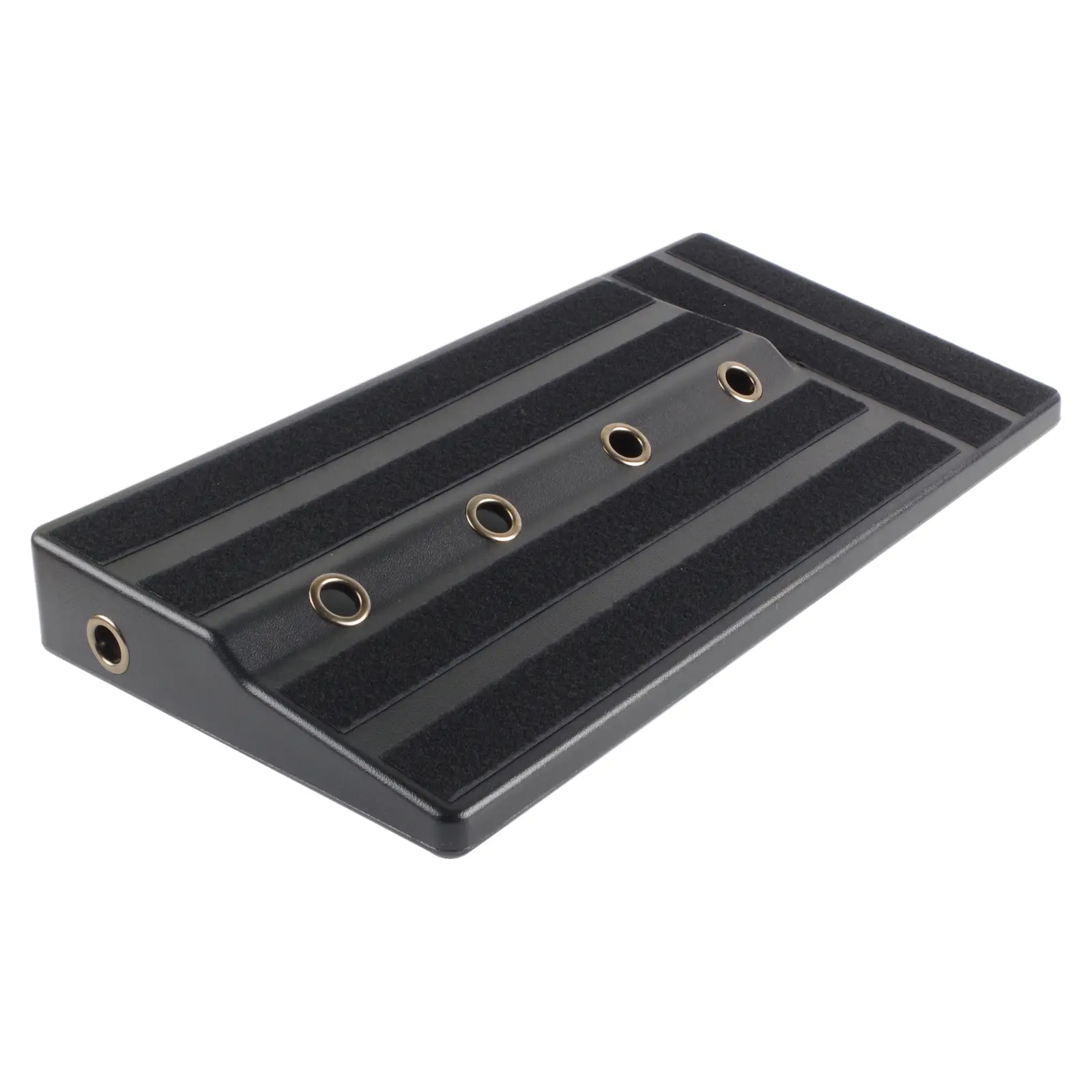 Rockhouse RPB-1BK Big Size Guitar Effects Pedal Board Sturdy PE Plastic Guitar Pedalboard Case with Sticking Tape Guitar Pedals Accessories