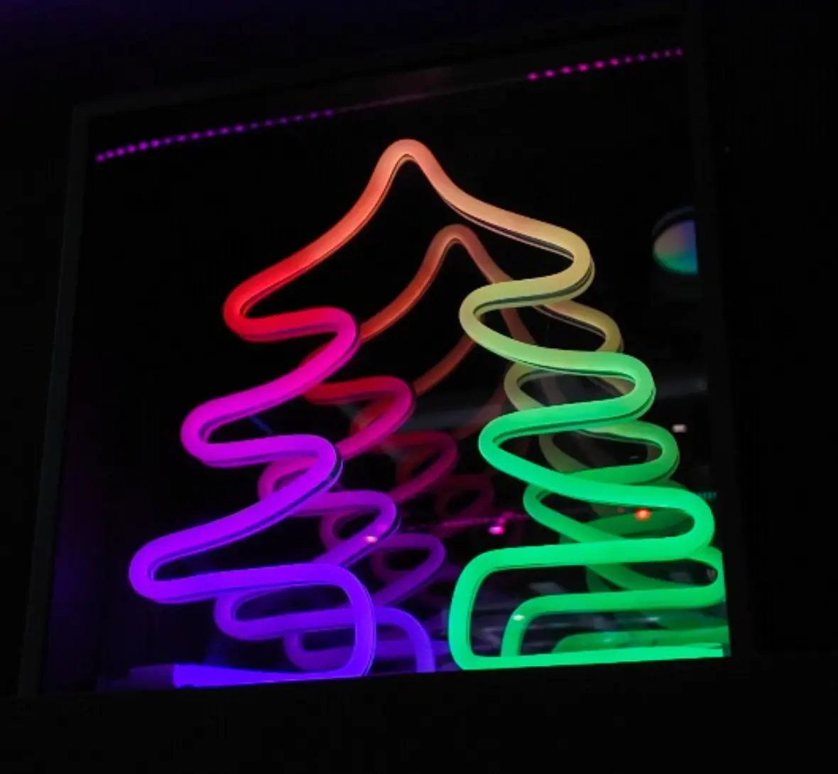 LEPRO N1 AI Smart RGB Flexible Rope LED Lights - LLM AI-Generated Effects, LightBeats Music Sync, Color Segment DIY, App Voice Control, Wi-Fi & Bluetooth Enabled for Christmas, Room Decor, Neon Wall Lights, Rgb Light Signs, Party Lights, Colorful Lights