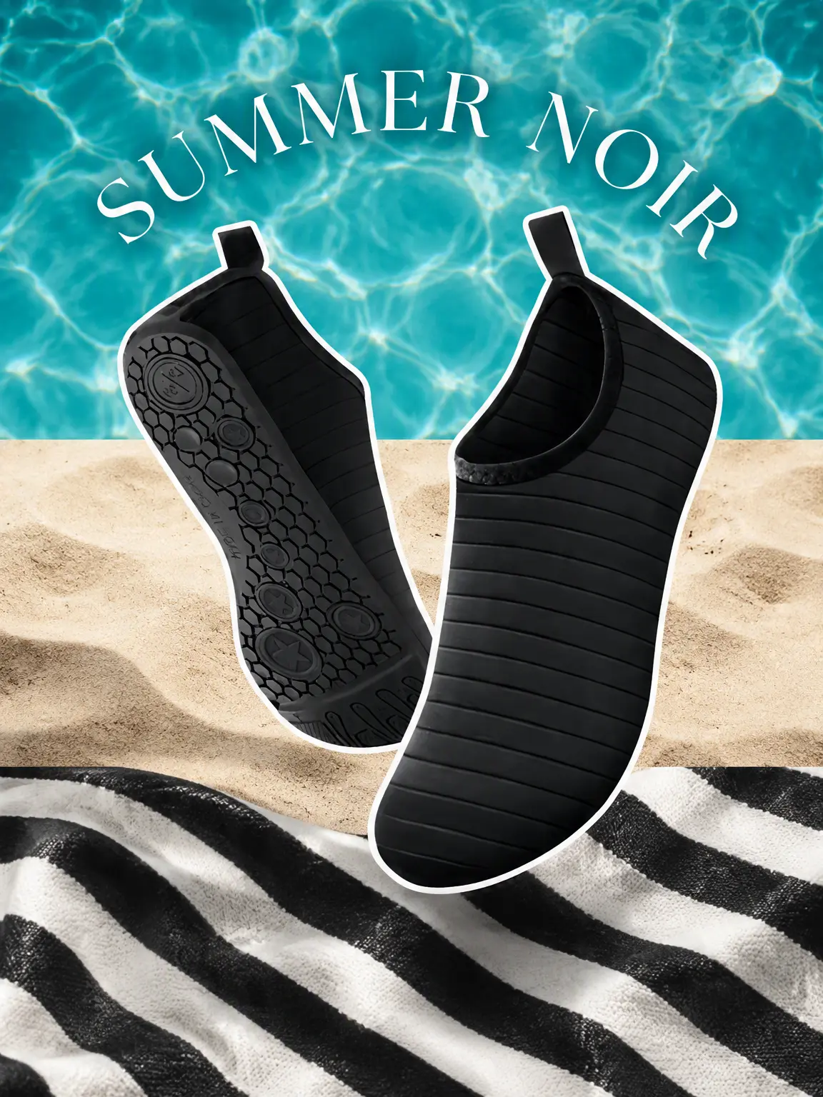 [Clearance Sale] Women's Water Shoes - Quick Dry, Elastic Textile Upper, Rubber Sole, Soft Comfortable Lightweight, All Season Sports & Outdoor Footwear
