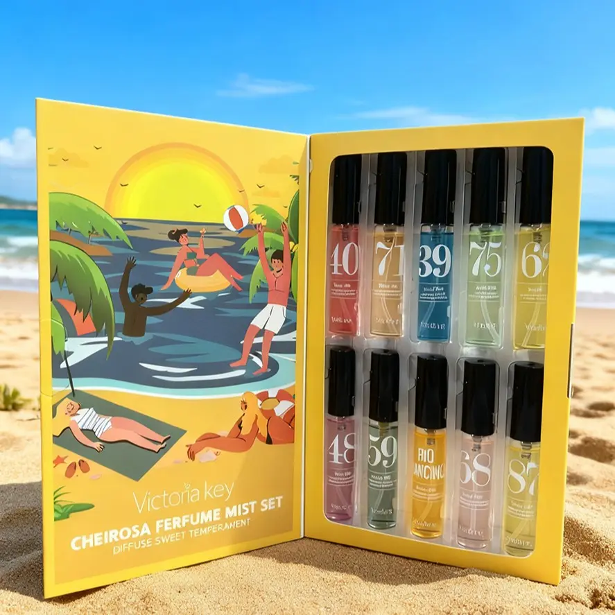 Brazilian Collection Spray Mist, Perfume With Gift Box, Summer Fragrance Set, Limit Edition Aromatherapy Indoor/Outdoor Air Freshener Fragrance Spray With Long Lasting Natural Fresh, Releasing Janeiro Vanilla Coconut, Set