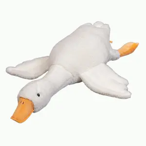 Large Size Goose Plush Toy Cute Stuffed Animal Cute Duck Plush Toy, Goose Plush Soft Swan Hugging Pillow, Gift for Kids and Friends animal plush toy stuffed  animals  for  kids mallow  mash pillow  toy stuff animal toy christmas gift valentine