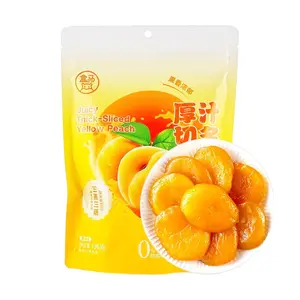 FRESHIPPO Thick Cut Dried Yellow Peach - 196g | Natural Dried Fruit Snack | No Additives, Pure Sweetness