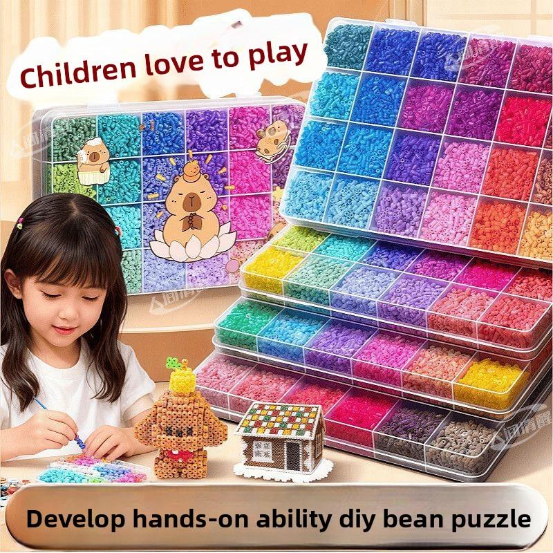 DIY bead craft kit for children, 3D bead supplementary beads, high-quality mard fusion beads