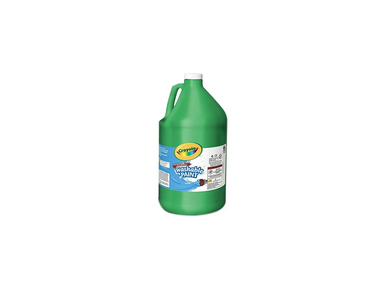 Crayola 1 Gallon Washable Paint - 1 gal - 1 Each - Green