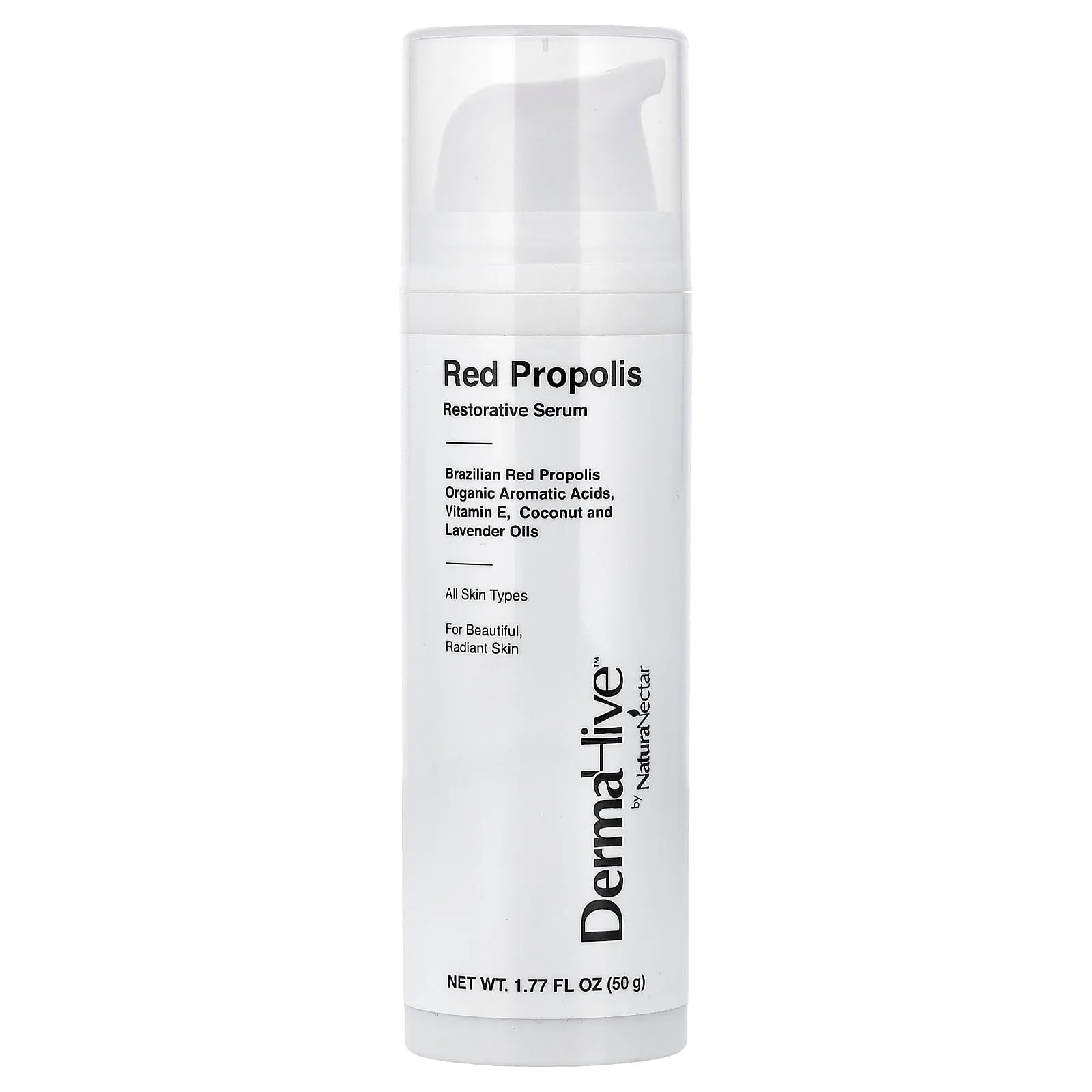NaturaNectar DermaHive™, Red Propolis Restorative Serum, All Skin Types, 1.77 fl oz (50 g)