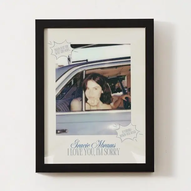 Aesthetic Gracie AbramsS "I Love You, I'm Sorry" Poster No Frame