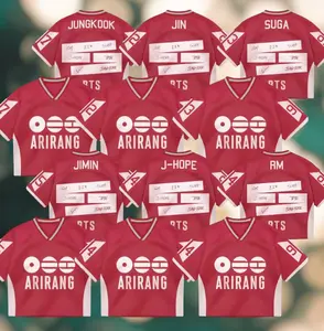 Mesh Crop Top Jersey, Kpop Inspired Shirt, Streetwear Outfit, Breathable Sport Style for Women #meshjersey #cropjersey #kpopinspired #streetwearstyle #fanoutfit #aestheticfit #viralshirt