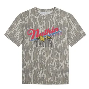 Vintage Nuthin fancy racing Mossy Oak Bottomland Camo T-Shirt Unique Gifts For Husband , Bottomland T Shirt